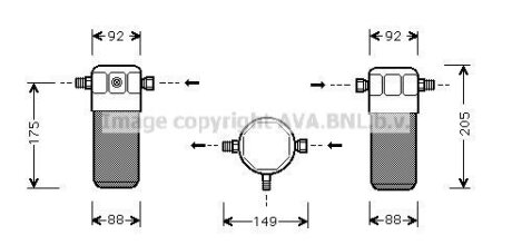 Осушувач кондиціонера AVA COOLING AID032