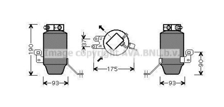 Осушувач кондиціонера AVA COOLING BWD299