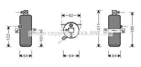 Осушувач кондиціонера AVA COOLING CND202