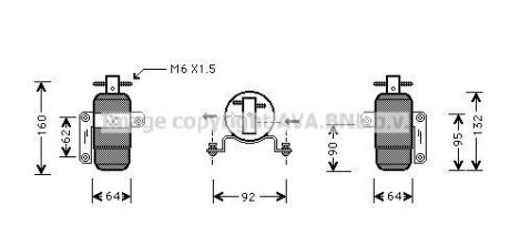 Осушувач кондиціонера AVA COOLING CRD060