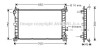 Радіатор, охолодження двигуна AVA COOLING FD2265 (фото 1)