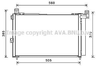 Радіатор кодиціонера AVA COOLING FDA5486D