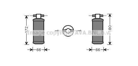 Осушувач кондиціонера AVA COOLING HDD184