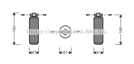 Осушувач кондиціонера AVA COOLING HDD211