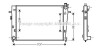Радіатор, Система охолодження двигуна AVA COOLING HY2204 (фото 1)