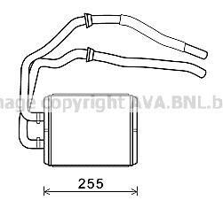 Радіатор пічки AVA COOLING IV6105