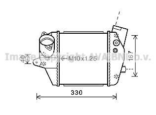 Інтеркулер AVA COOLING MZA4243