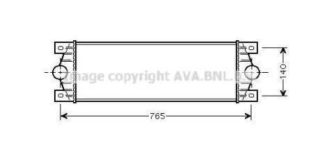 Інтеркулер AVA COOLING RTA4329 (фото 1)