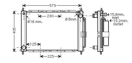 Модуль охлаждения AVA COOLING RTM405