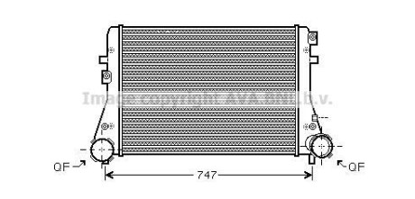 Інтеркулер AVA COOLING VWA4227