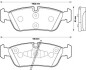 Колодки гальмівні передні BMW 1, 3 FDB1751 Bendix 573138B (фото 1)