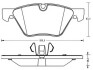 Колодки гальмівні передні BMW 1, 3, 5, X1, Z4 FDB1773 FDB1773 Bendix 573187B (фото 1)