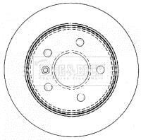 Гальмівний диск BORG & BECK BBD4487