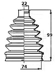 Пыльник BORG & BECK BCB6142