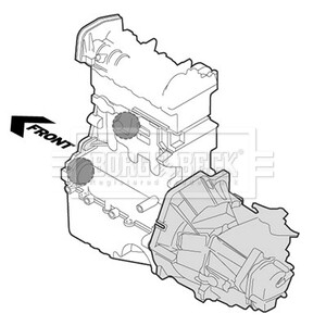 Підвіска BORG & BECK BEM3273