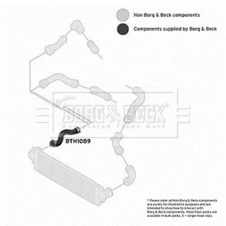 Шлангопровод BORG & BECK BTH1089