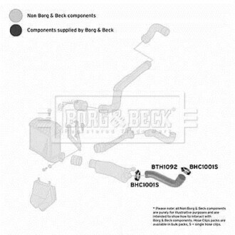 Шлангопровод BORG & BECK BTH1093