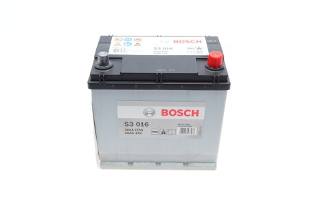 Акумулятор 12В/45Аг/300А/10,78кг BOSCH 0 092 S30 160