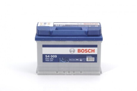 Акумулятор 12В/74Аг/680А/17,02кг BOSCH 0 092 S40 090