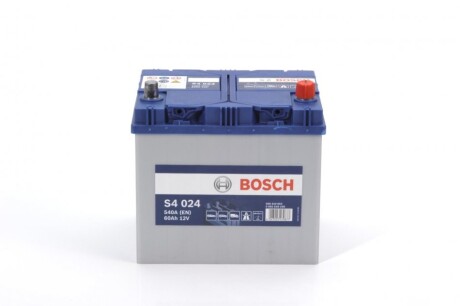 Акумулятор 12В/60Аг/540А/14,11кг BOSCH 0 092 S40 240