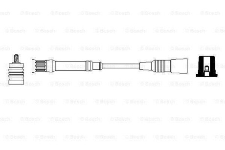 Провод зажигания. Электропроводка BOSCH 0356912898