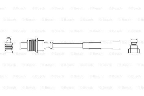 Провод зажигания BOSCH 0986356151