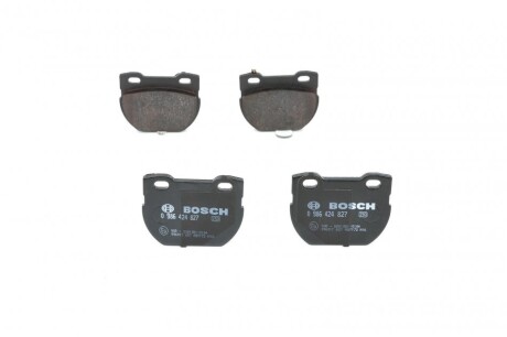 Гальмівні колодки, дискові BOSCH 0986424827