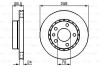 Диск тормозной BOSCH 0986478265 (фото 1)