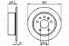 Гальмівний диск BOSCH 0986478430 (фото 1)