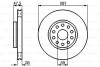 Диск гальмівний BOSCH 0986478460 (фото 1)