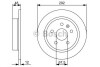 Диск гальмівний BOSCH 0986479C73 (фото 1)