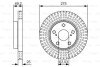 Тормозной диск BOSCH 0986479U19 (фото 1)