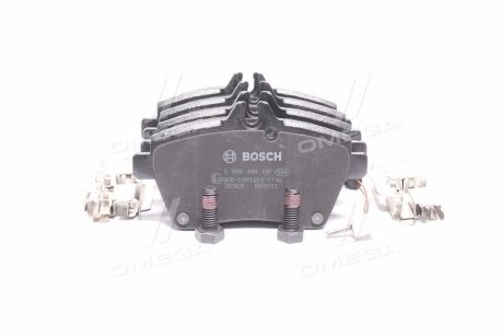 Колодка торм. диск. MERCEDES A-CLASS (W169) передн. BOSCH 0 986 494 087