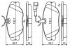 Гальмівні колодки, дискові BOSCH 0986494851 (фото 1)