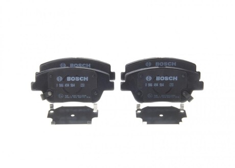 Гальмівні колодки дискові BOSCH 0986494984 (фото 1)