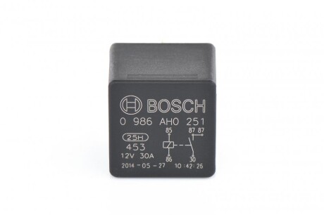 Реле BOSCH 0986AH0251