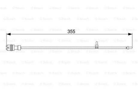 Датчик зносу гальмівних колодок BOSCH 1987473034