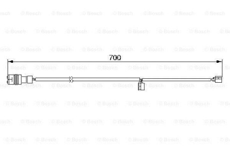 Датчик зносу гальмівних колодок BOSCH 1987474995