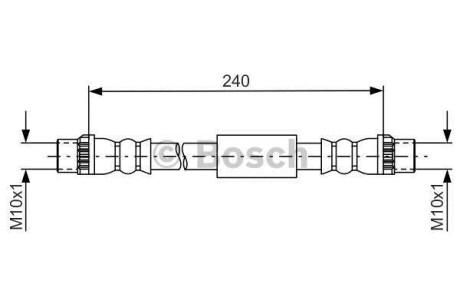 Шлангопровод BOSCH 1987481666