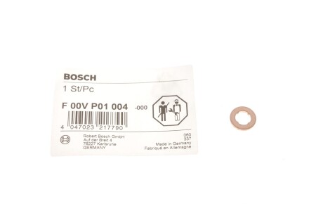 Підкладка інжектора BOSCH F00VP01004