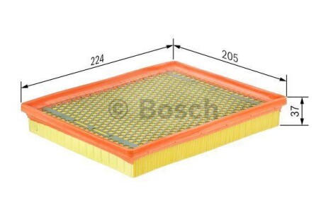 Фільтр повітря BOSCH F026400348