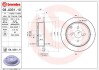 Гальмівний диск BREMBO 08A33110 (фото 1)