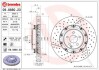 Диск гальмівний S W220 /2-elementowa,nawiercana,pіywaj№ca/ BREMBO 09888023 (фото 1)