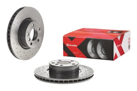 Диск гальмівнийPRZ XTRA BMW X3 F25 11- BREMBO 09B5701X