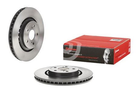 Диск гальмівний передній BREMBO 09E12611