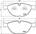 Гальмівні колодки, дискове гальмо (набір) BREMBO P06058 (фото 1)