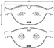 Гальмівні колодки, дискове гальмо (набір) BREMBO P06066 (фото 1)