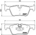 Гальмівні колодки, тюнінг BREMBO P06071X (фото 2)