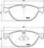 Колодки гальмівні дискові передні, BMW 5 (F10, F07), 6 (F06, F13), 7 (F01-F04) 08- BREMBO P06076 (фото 1)