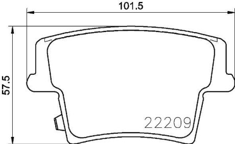 Колодки гальмівні, дискові BREMBO P11040